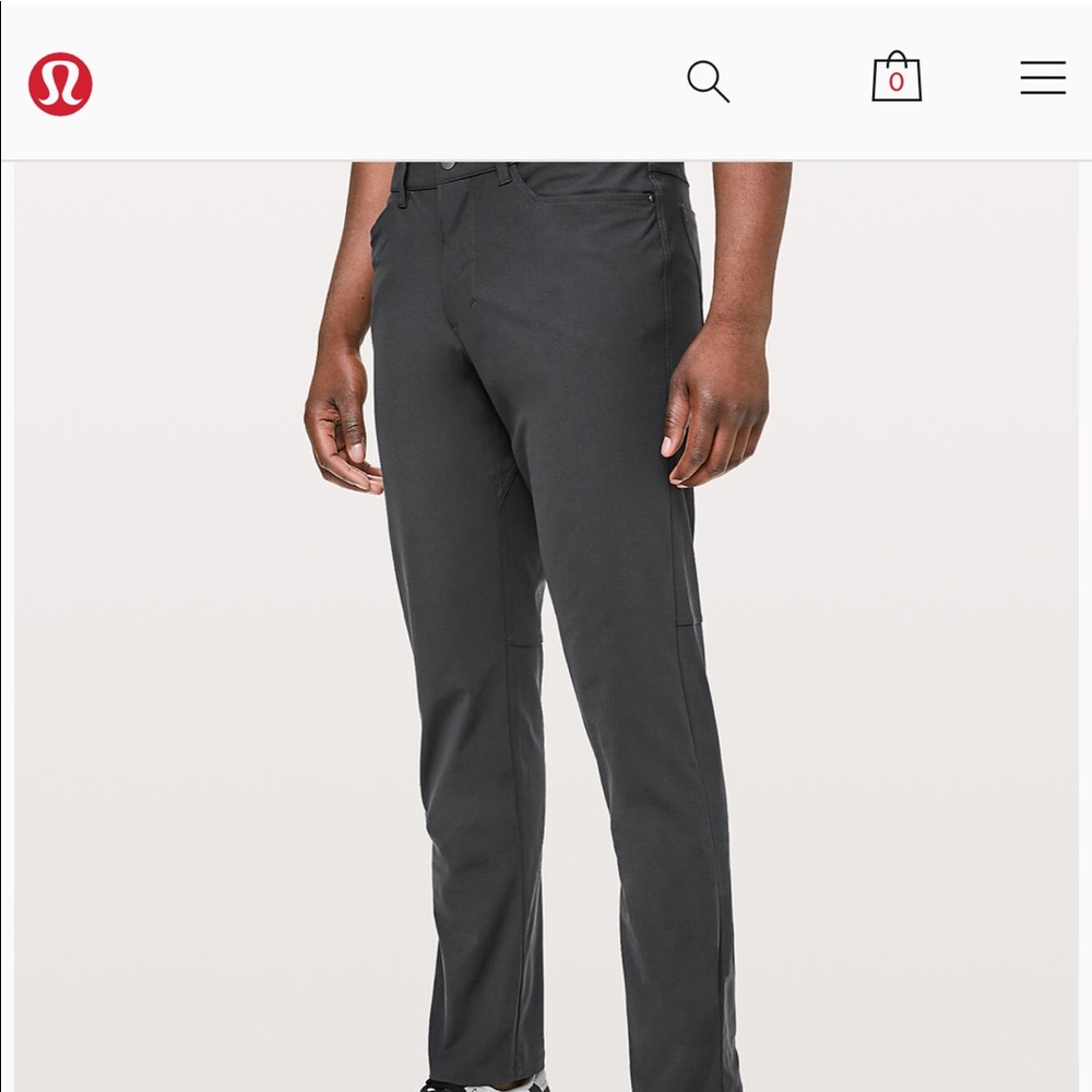 Lululemon ABC Pant Classic sz. 34 gray